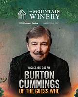 Is Burton Cummings Still Touring with the Guess Who?