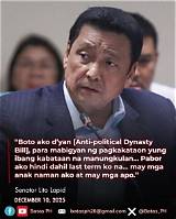 Lito Lapid on the Political Landscape: a Snapshot of His Provincial Impact